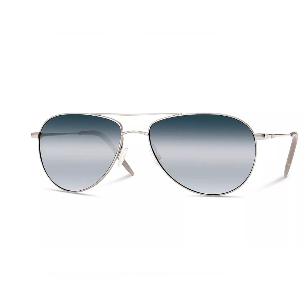 Oliver Peoples Benedict Polarized Aviator Sunglasses, 57mm